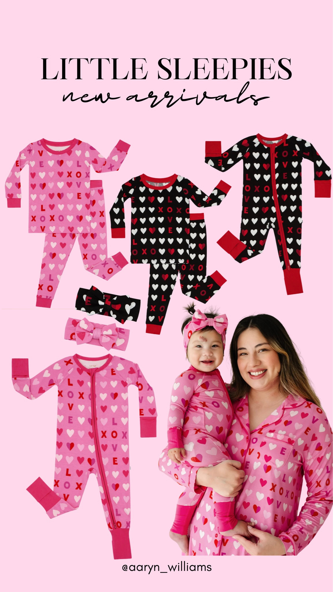 New matching valentines pajamas from little sleepies! 💖💕💝 

#LTKfamily #LTKkids #LTKbaby