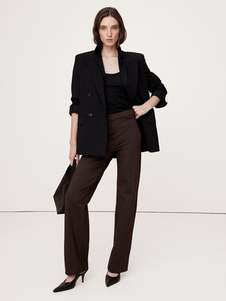 Straight Everywhere Ponte Pant | Banana Republic (US)