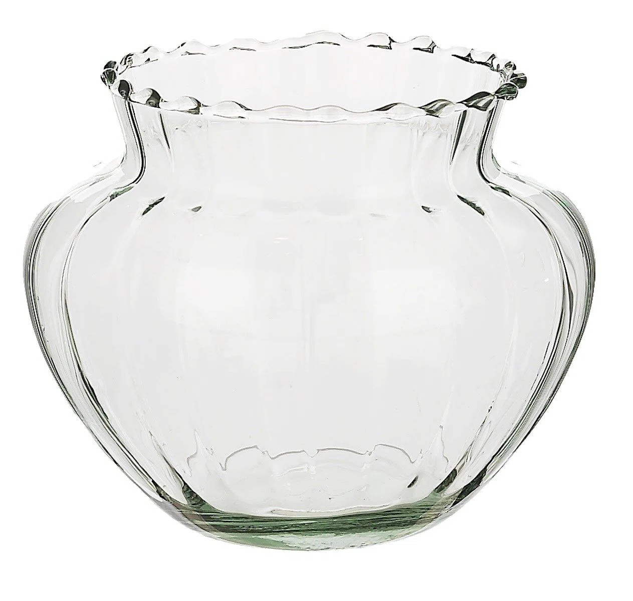 Ebern Designs Rio Cache Optic Clear Vase | Wayfair | Wayfair North America