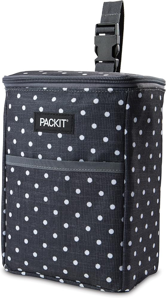 PackIt Freezable Double Bottle Bag, Built with EcoFreeze Technology, Antimicrobial lining, Collap... | Amazon (US)