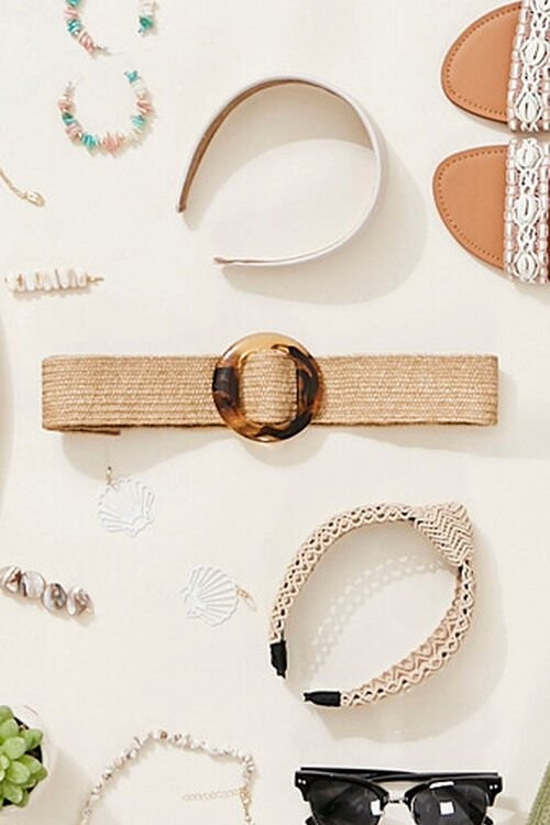 Marbled Round Buckle Waist Belt | Forever 21 (US)