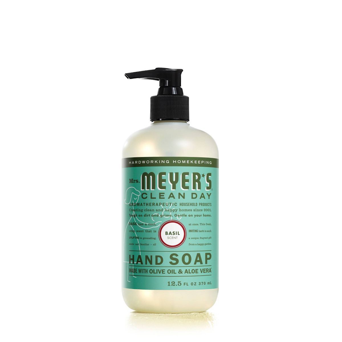 Mrs. Meyer's Clean Day Basil Scent Liquid Hand Soap - 12.5 fl oz | Target