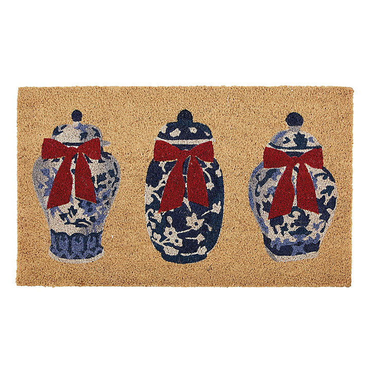 Bow Ginger Jar Mat | Ballard Designs, Inc.