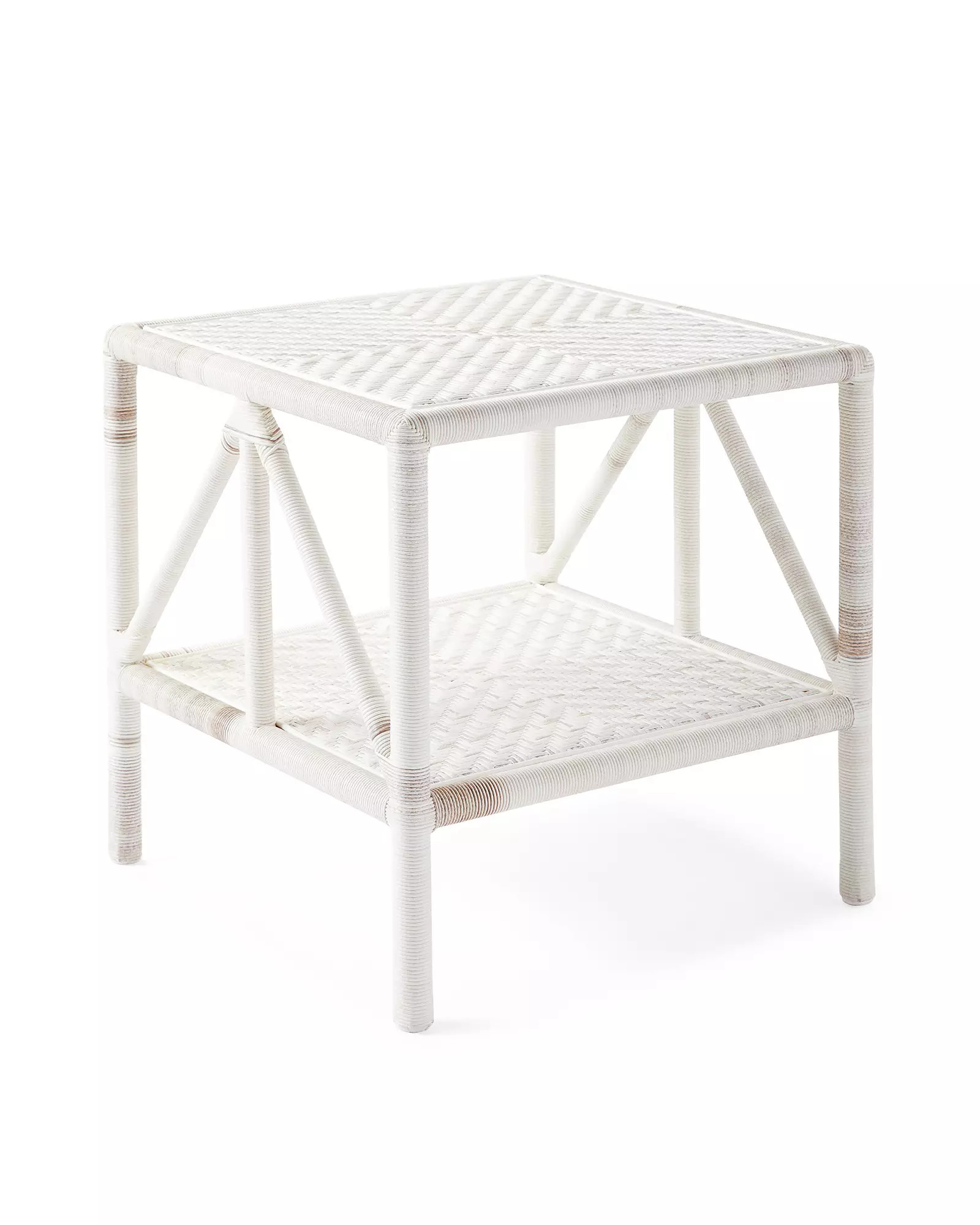Trestle Outdoor Side Table | Serena and Lily