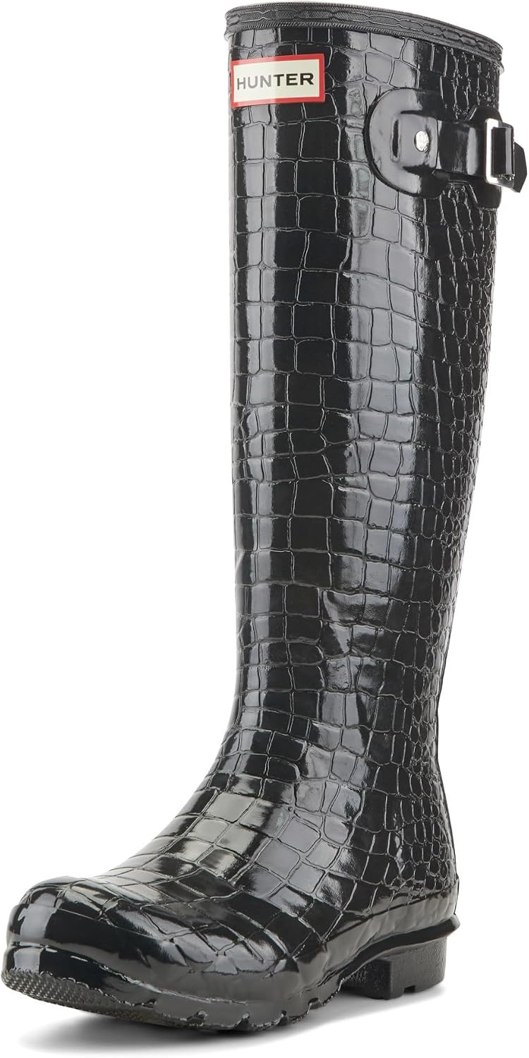Hunter Original Tall Embossed Boots | Amazon (US)