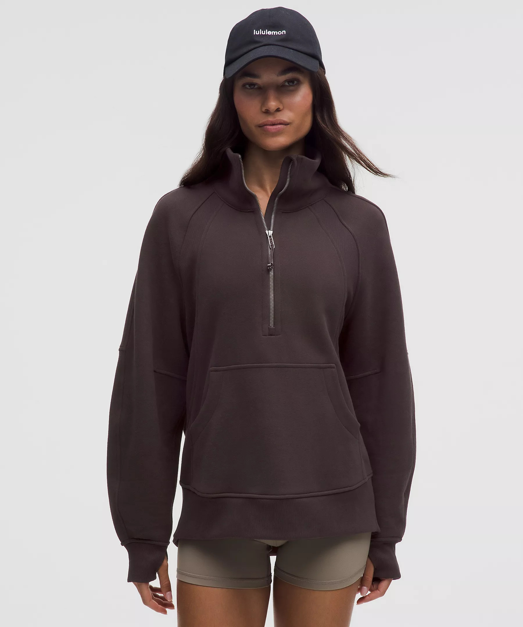 Scuba Oversized Funnel-Neck Half Zip | Lululemon (US)