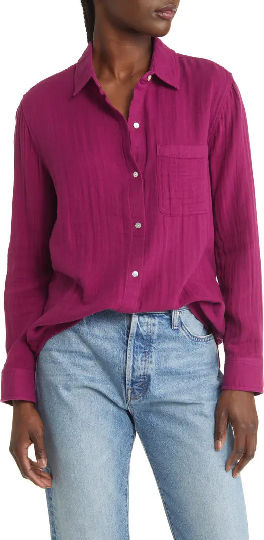 Ellis Cotton Button-Up Shirt | Nordstrom