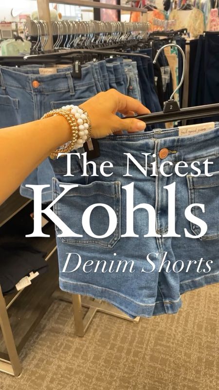 Like and comment “KOHLS SHORTS” to have all links sent directly to your messages. Loving these shorts from kohls they seem so high end. Great fit, details and on sale for $29 I went down to a 4 ✨ 
.
#kohls #kohlsfinds #denimshorts #summerstyle #womensshorts #denim #summeroutfit 

#LTKStyleTip #LTKSaleAlert #LTKFindsUnder50