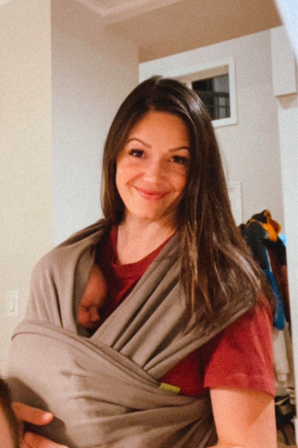 Favorite cloth baby carrier I've tried!! 

#LTKBaby #LTKFamily #LTKBump