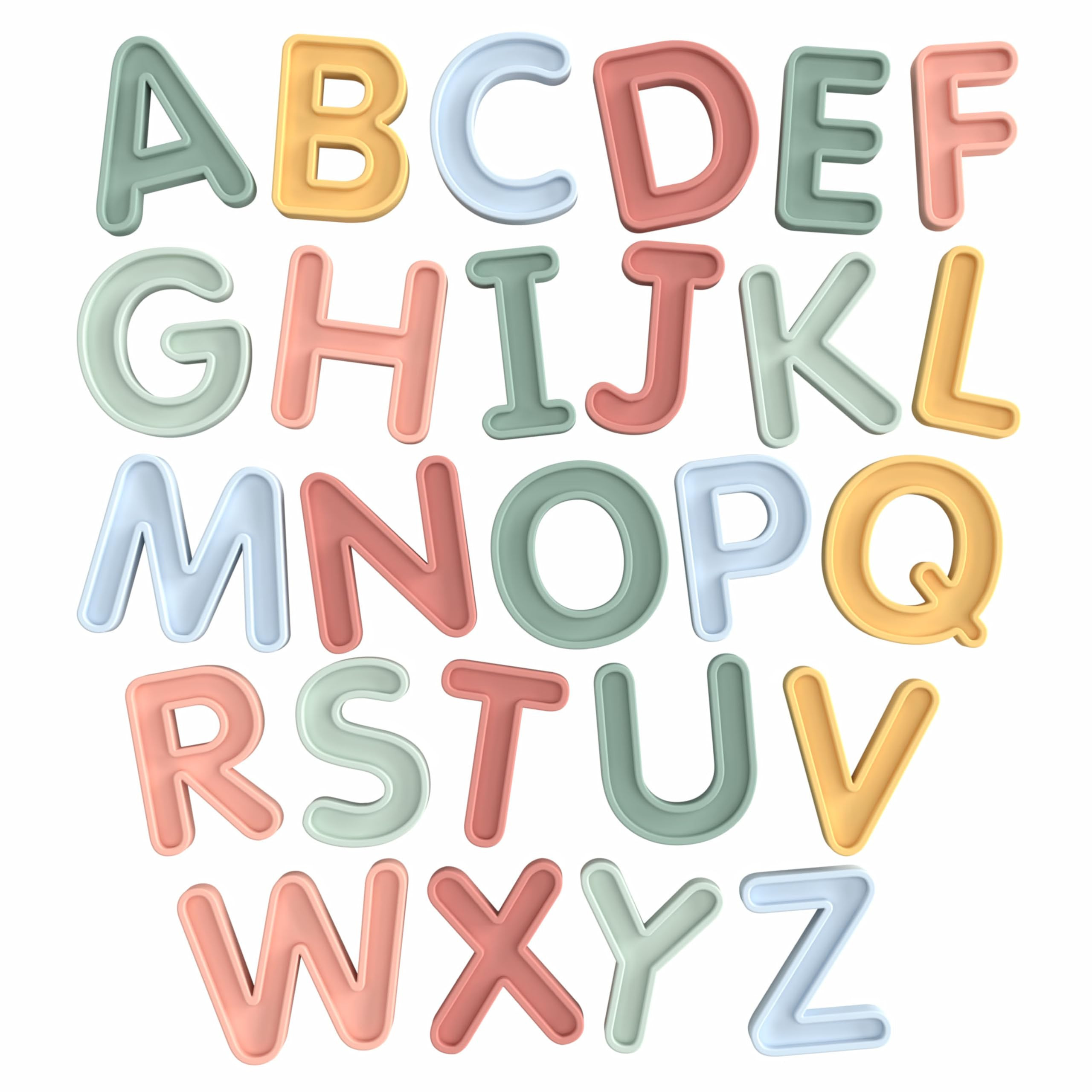 Inspire My Play Uppercase Alphabet Letters for Kids - ABC Toys for 3 Year Olds - Sensory and Mess... | Amazon (US)