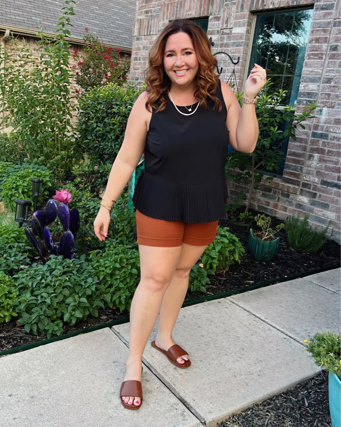 Busy mom look for a full day! I know it’s all in my head but looking out together making me feel put together. Wearing a 1X in both pieces and love the fit. 

#LTKsalealert #LTKcurves #LTKstyletip