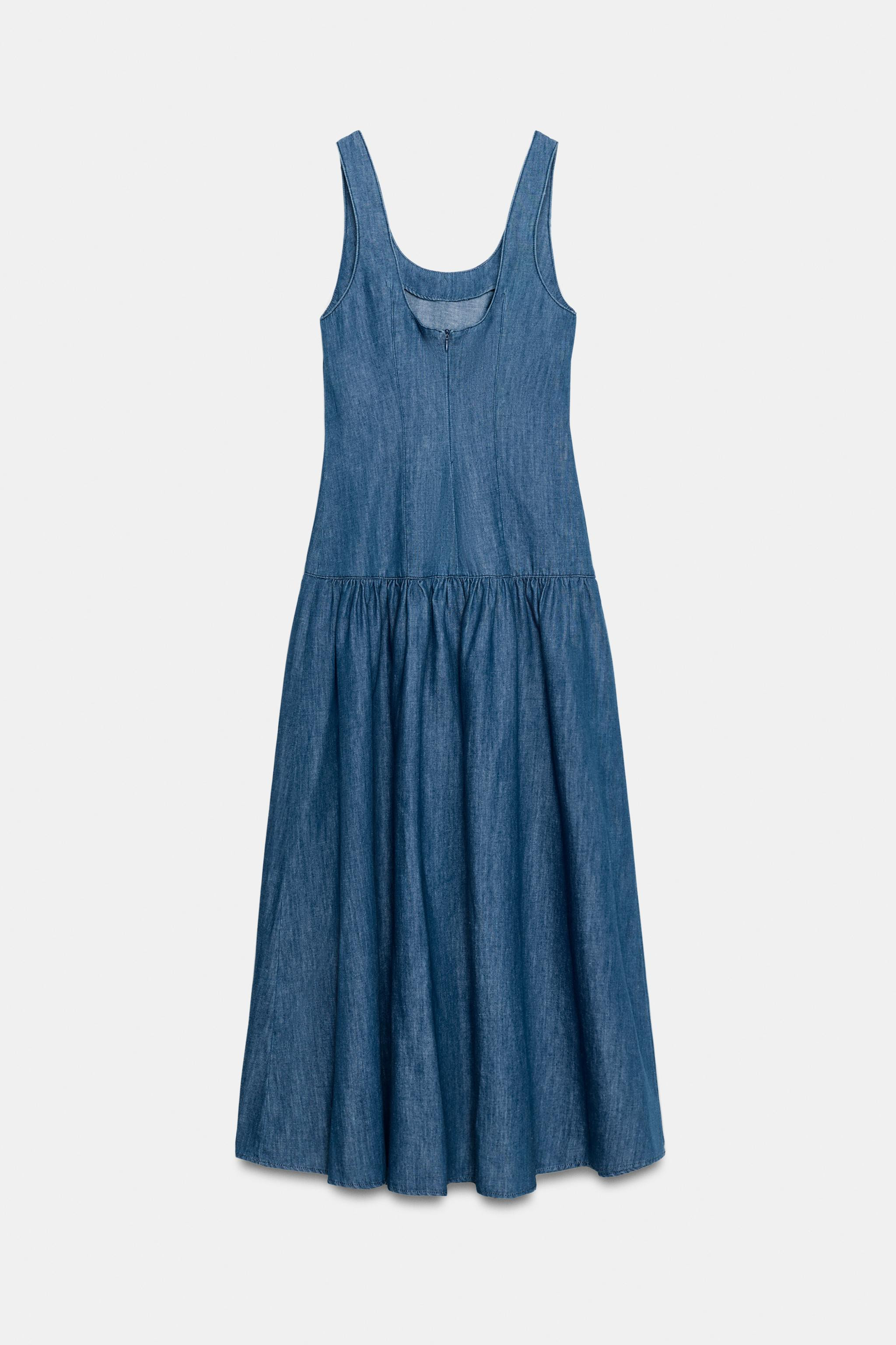 MIDI CAPE SKIRT DRESS | Zara US