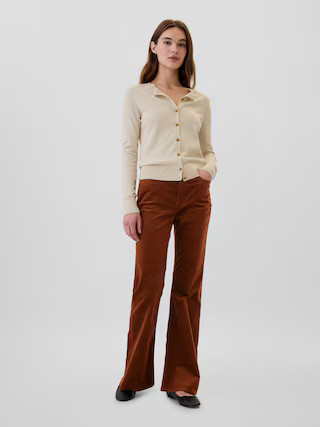 High Rise Soft Vintage Flare Corduroy Pants | Gap Factory