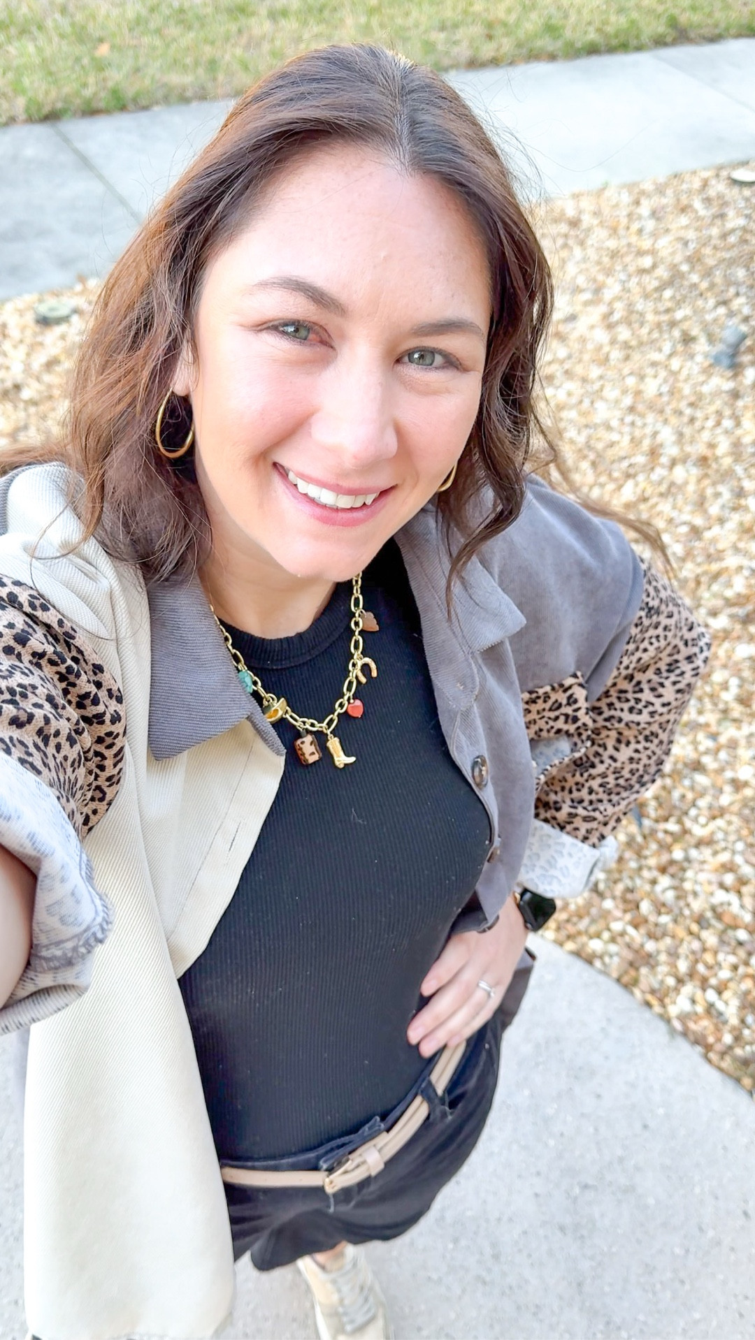 A basic OOTD that really isn’t that basic + soooo comfy! 

#momstyle #everydaystyle #ootdinspo #leopard #blackjeans #schooldropoff 

#LTKworkwear #LTKfindsunder50 #LTKmidsize