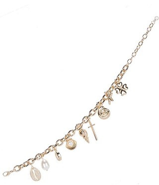 x Shea Leigh Mills Heaven Sent Charm Line Bracelet | Dillard's