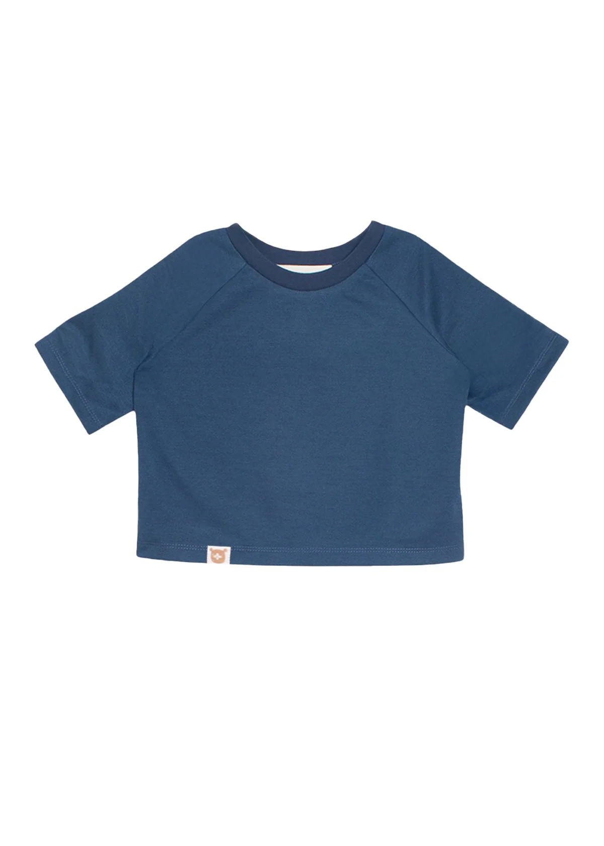 Knox Blue Short Sleeve Top | Mabel and Honey