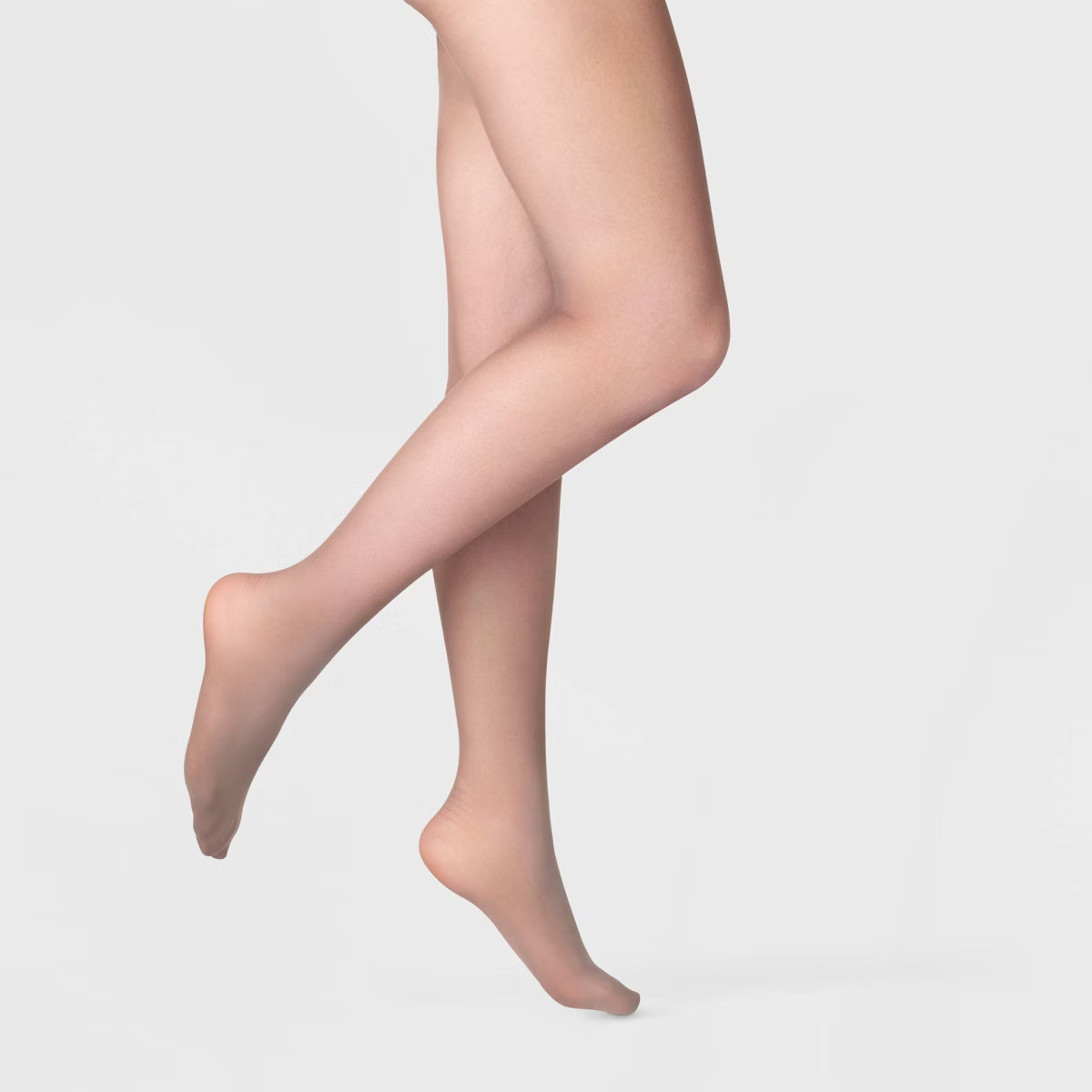 Women's 30D Semi Opaque Control Top Tights - A New Day™ Soft Brown | Target