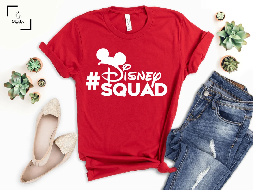 Disney Squad Shirt, Disney Squad tee, Disney Shirt,  Disney Family Shirts, Disneyworld Shirts, Di... | Etsy (US)