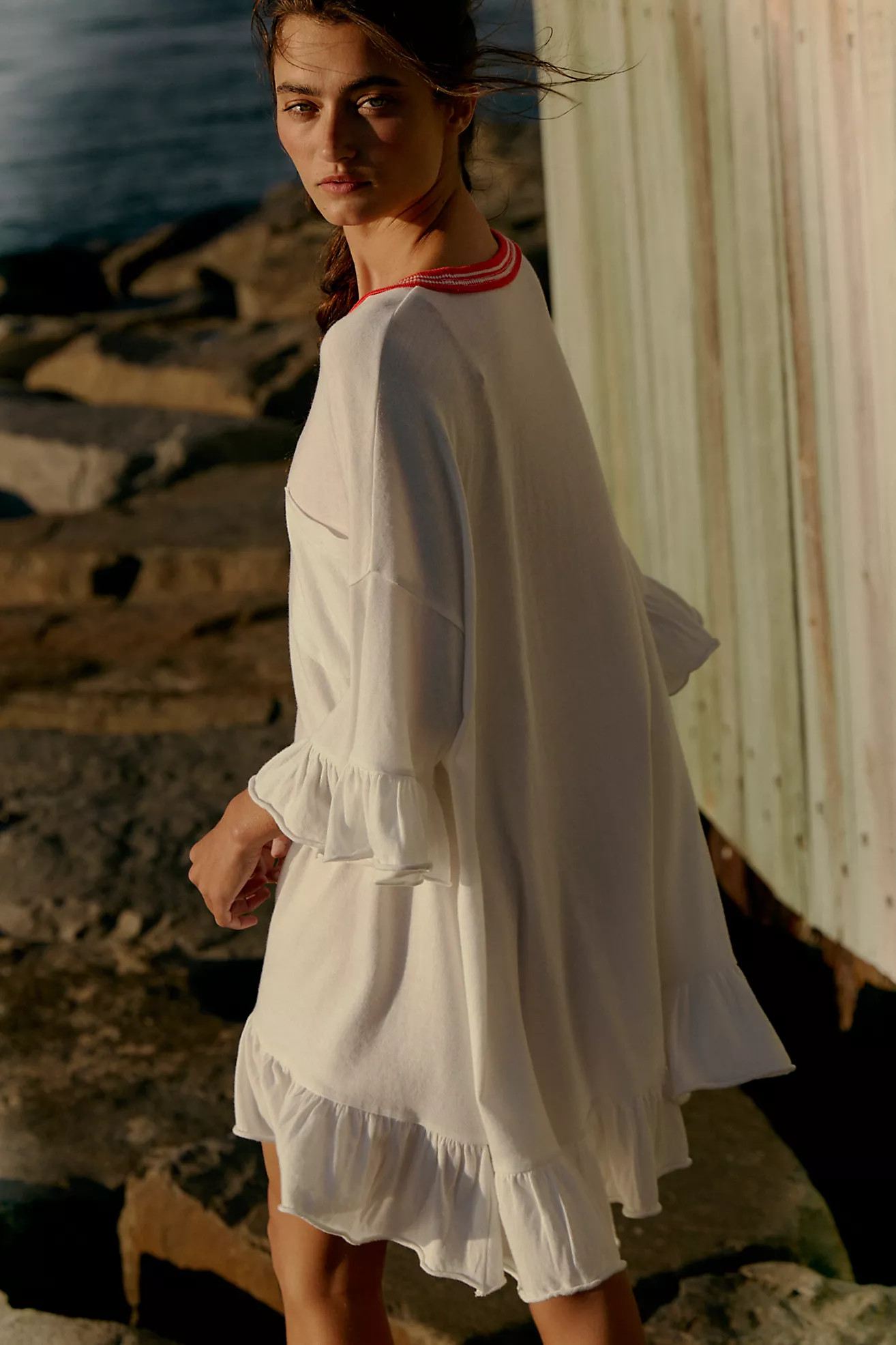 Campus Classic Tee Mini Dress | Free People (Global - UK&FR Excluded)