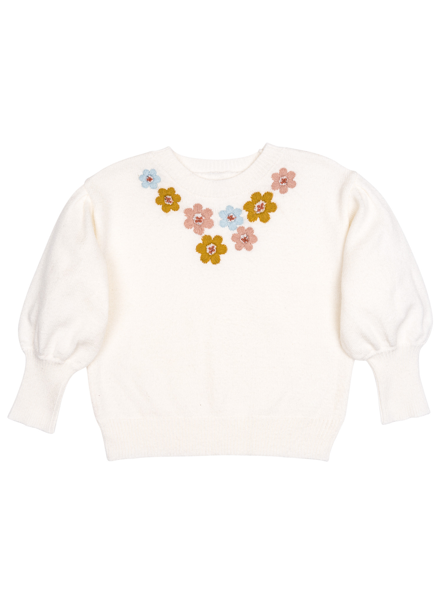 Modern Moments By Gerber Toddler Girl Sweater with Embroidery, Sizes 12 Months - 5T - Walmart.com | Walmart (US)