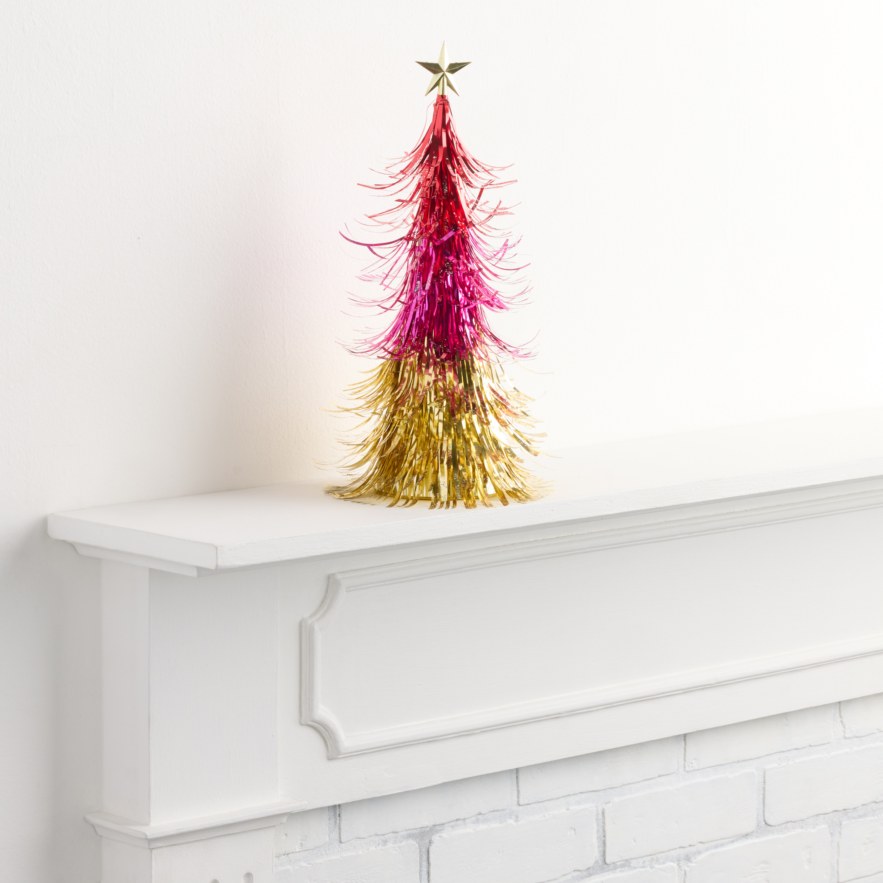 Ombre Tinsel Tree Decor | World Market