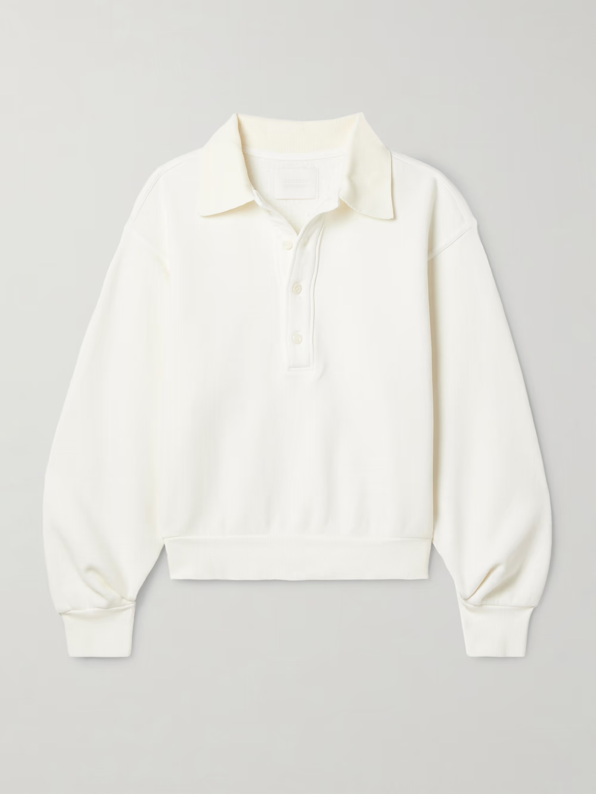 Remi cotton-blend jersey sweatshirt | NET-A-PORTER (US)