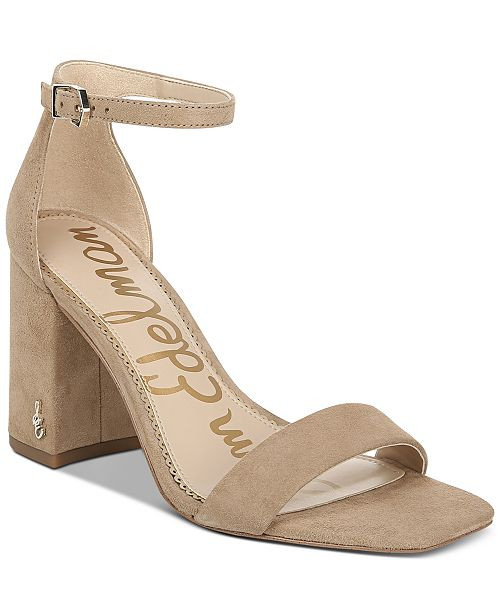 Women's Daniella Two-Piece Block-Heel Sandals | Macys (US)