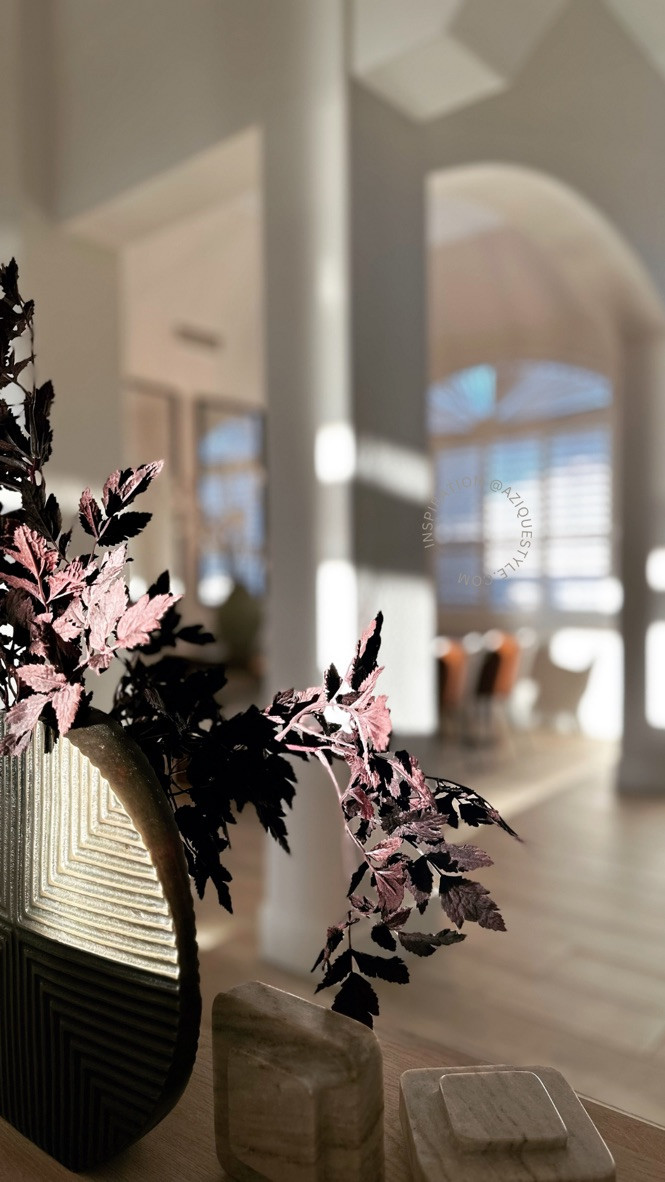 Love this fall moody set up - faux plum stems and modern vases. I got 10 stems, and with my modern vases collection i can put just 1 stem into each vase and spread this beauty all over my house. Each stem is very bushy. Looks great especially for money value🧡🔗💯#aziquestyle #falldecor #seasonaldecor 

#LTKHome #LTKSeasonal