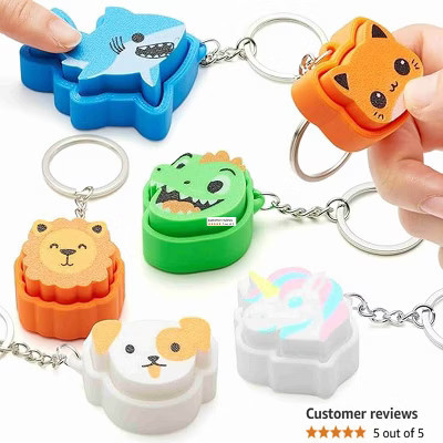 Joyfy 12 Pcs Animals Fidget Clicker Toys Sensory Fidget Toys Keychain for Relief Stress Anxiety  Hyperactivity Birthday Gifts Goodie Bags Stuffers | Target