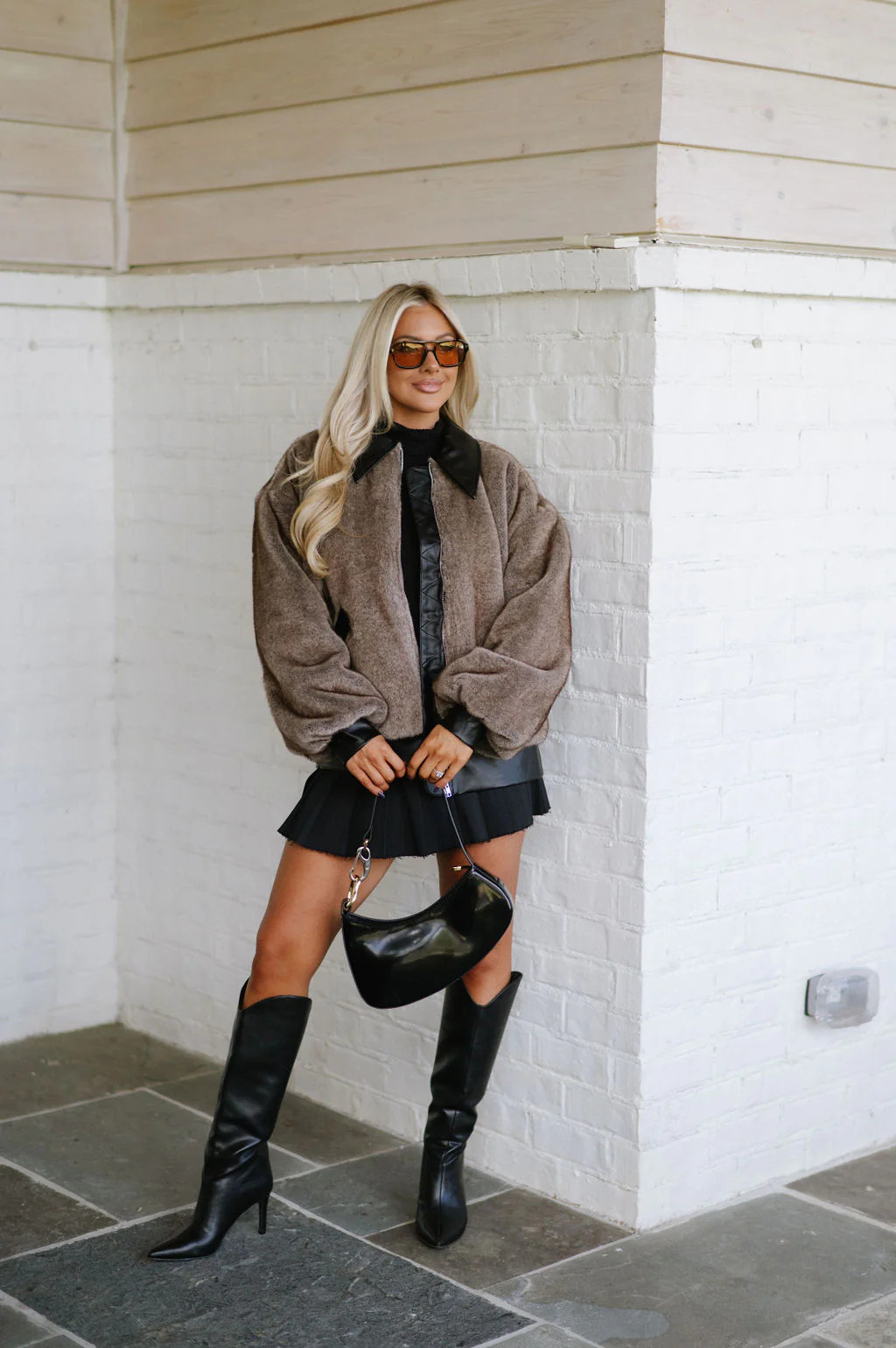 Tay Oversized Plush Jacket | These Three