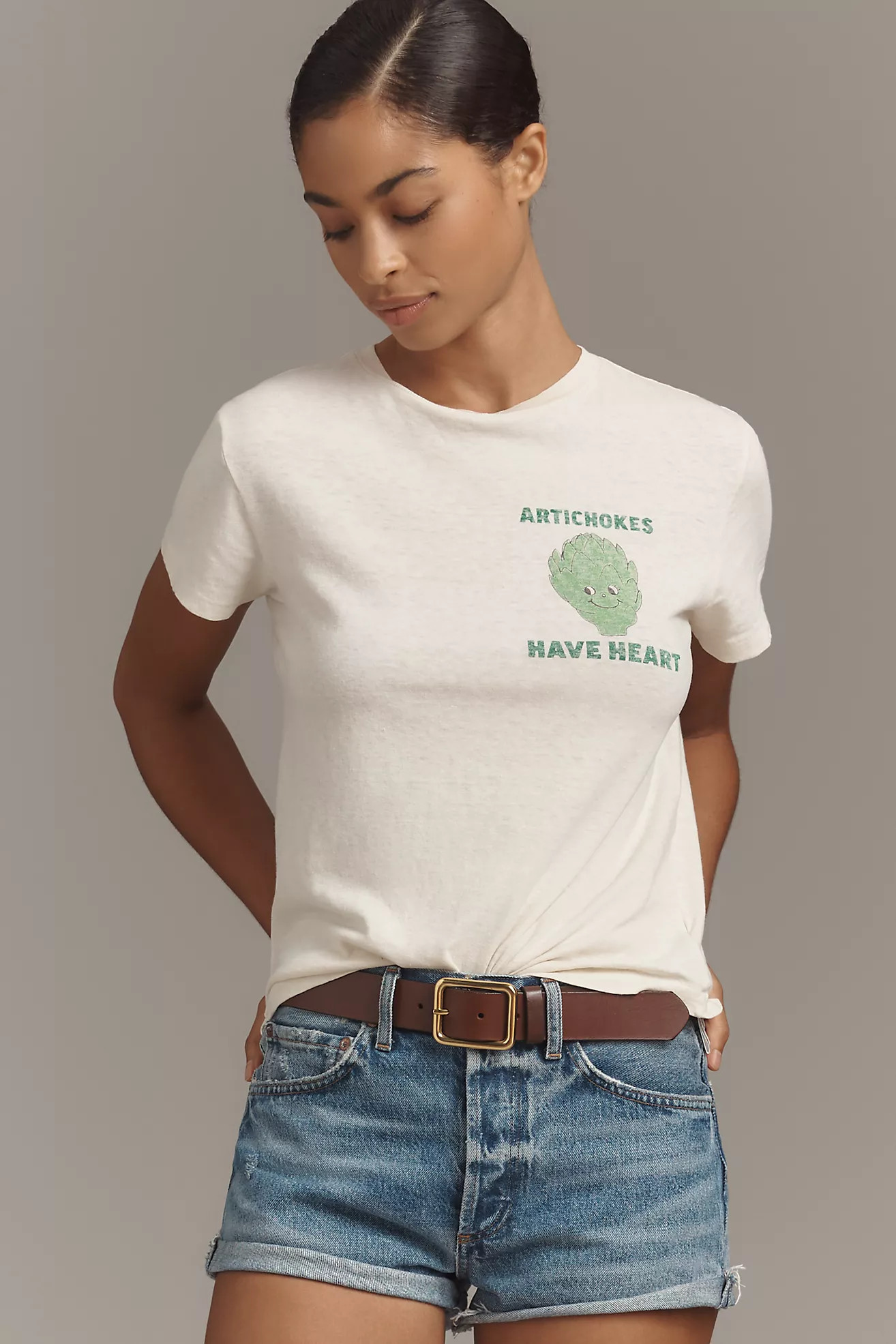 RE/DONE Artichokes Classic Tee | Anthropologie (US)