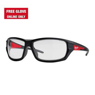 Performance Safety Glasses with Clear Fog-Free Lenses | The Home Depot