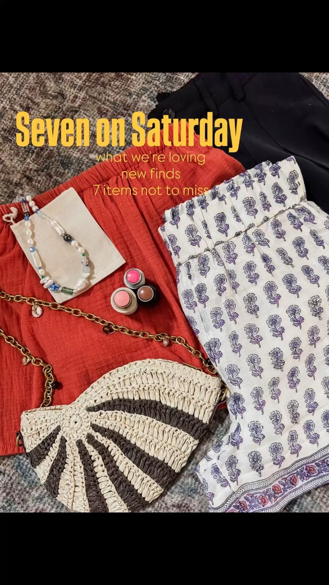 Seven on Saturday. What we’re loving this week. New finds this week. Summer style.

#LTKSeasonal #LTKOver40