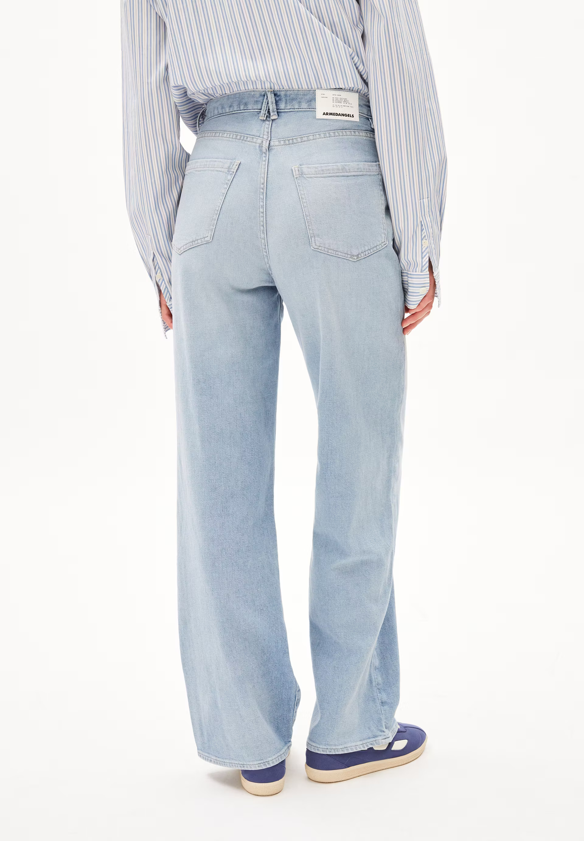 Wide Leg High Waist aus Bio-Baumwoll-Hanf Mix | ArmedAngels (DE)