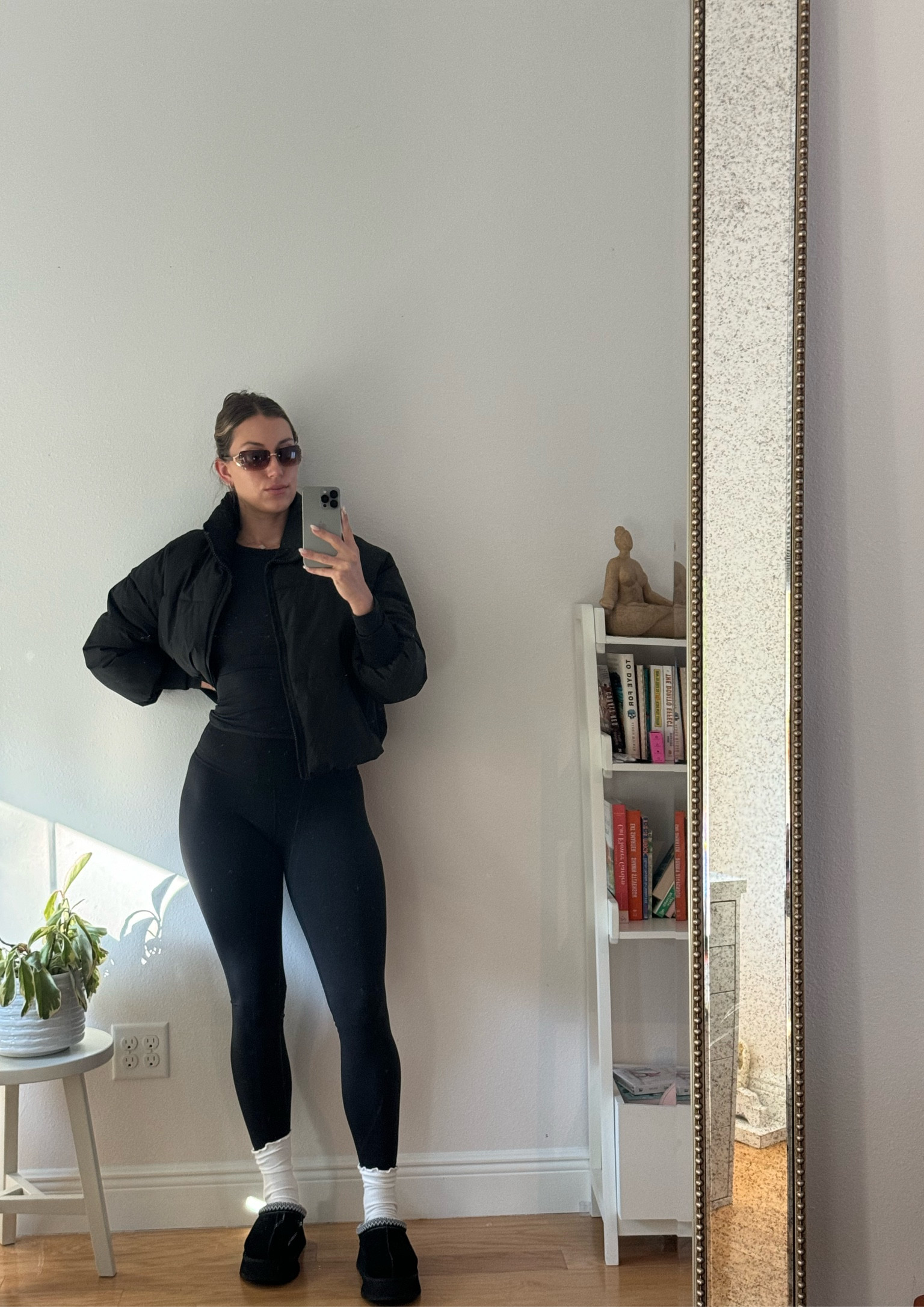 Off to Pilates on this chilly morning 🖤

#LTKSeasonal #LTKFitness #LTKFindsUnder50