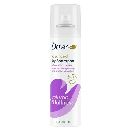 Dove Care Between Washes Dry Shampoo Volume And Fullness Hair Treatment For Oily Hair Cleansing Hair Volumizer 5 Oz | Walmart (US)