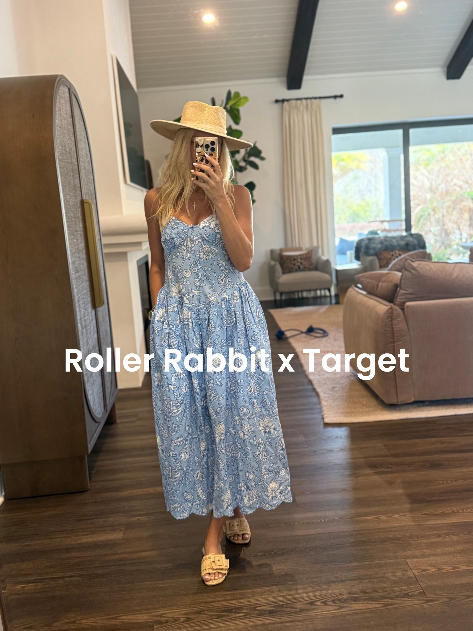 Roller rabbit x target. The cutest comfiest spring summer dress. Under $50. Wearing an XS

#LTKSeasonal #LTKSpringSale #LTKOver40