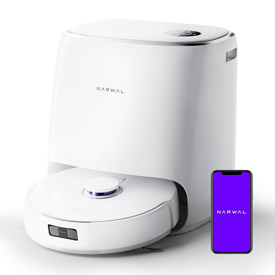 NARWAL Freo X Ultra Robot Vacuum and Mop Combo, 8200Pa Robot Mop & Vacuum, Auto MopDrying/Washing... | Amazon (US)