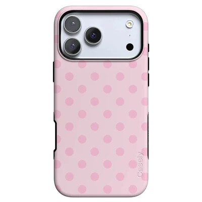 Spotted in SoHo | Pink Polka Dot Case | CASELY