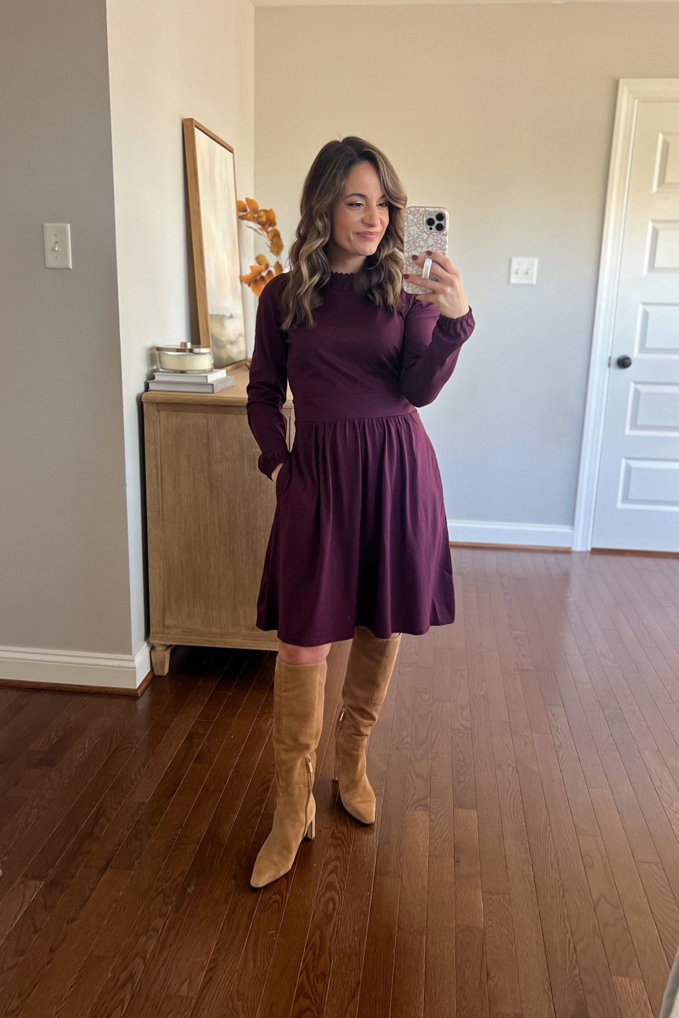 Petite-friendly dresses for Thanksgiving and the holiday season from @boden #bodenpartner 

Mila Dress (in purple): Petite 0, true to size with comfortable stretch. This dress also looks great with flats and heels. 

Other Boden dresses I love
Marcia Jersey Dress (in stripe): Petite 0, size up for more room at the waist
Sarah Dress (in green): Petite 0 
Jocelyn Short Dress (in blue): Petite 0 


#LTKHoliday #LTKSeasonal #LTKPetite