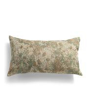 Made In Usa 14x24 Fisher Flora Tapestry Oblong Pillow | TJ Maxx