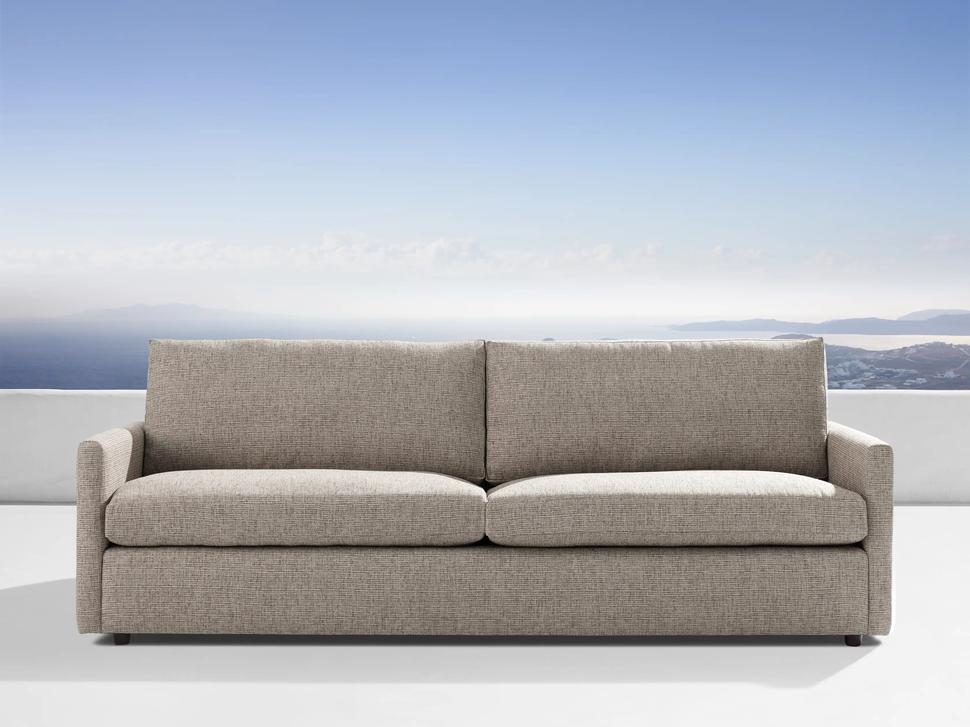 Kipton Outdoor Sofa in Savile Birch | Arhaus