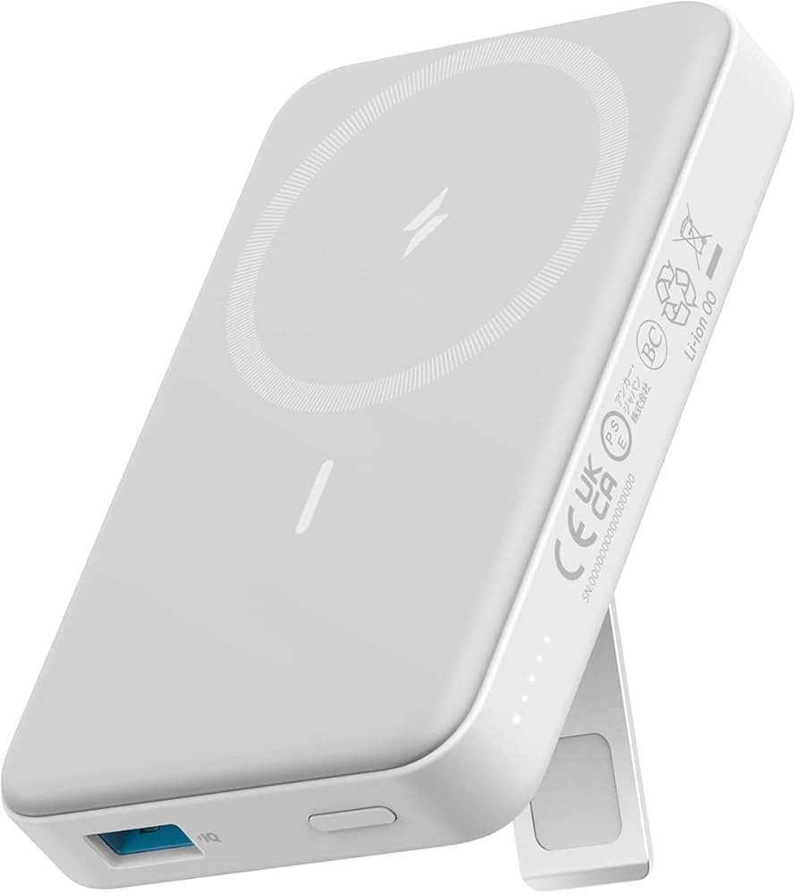 Anker 633 Magnetic Battery, 10,000mAh Foldable Wireless Portable Charger, 20W USB-C Power Deliver... | Amazon (US)