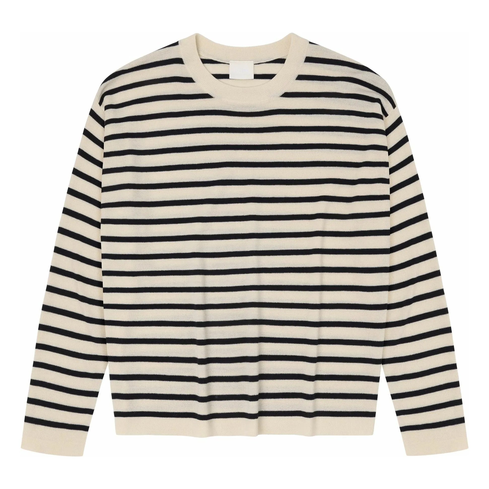 Gestreifter Pullover aus Merinowolle - Damenkollektion | Seidenfarben | Smallable