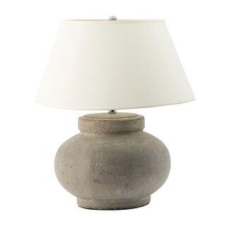 Cement Table Lamp | Bed Bath & Beyond