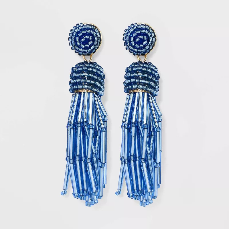 SUGARFIX by BaubleBar Beaded Tassel Statement Earrings | Target