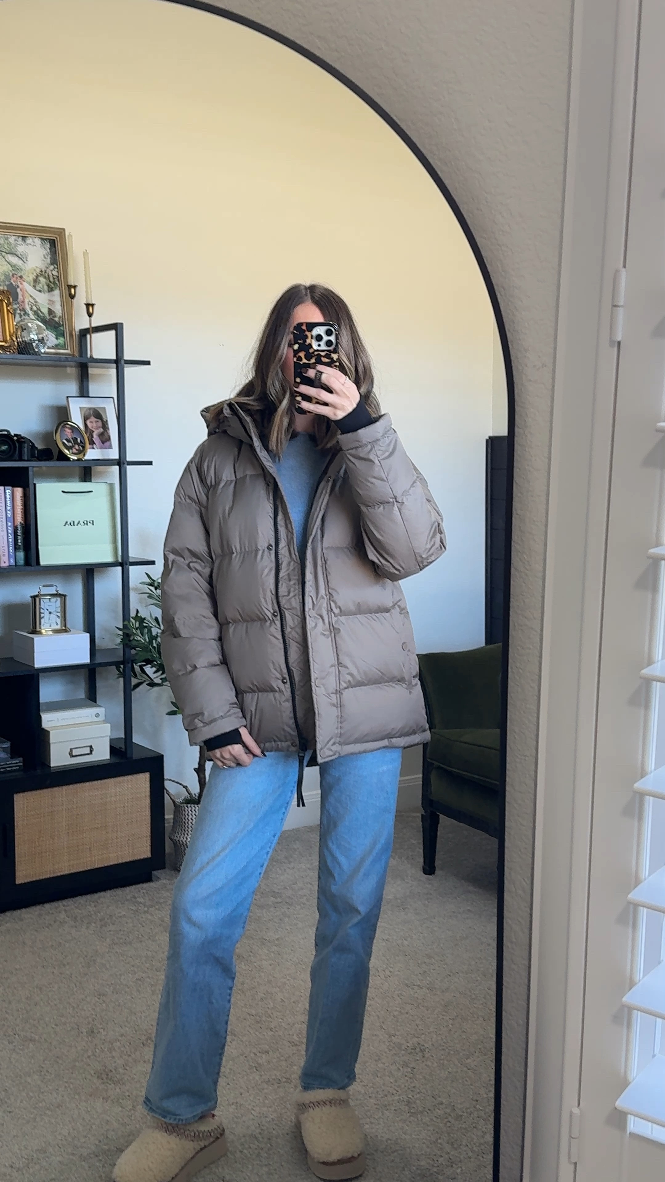 This puffer jacket in the color stone tape is on sale for only $130 right now!! 

#LTKSeasonal #LTKGiftGuide #LTKHoliday