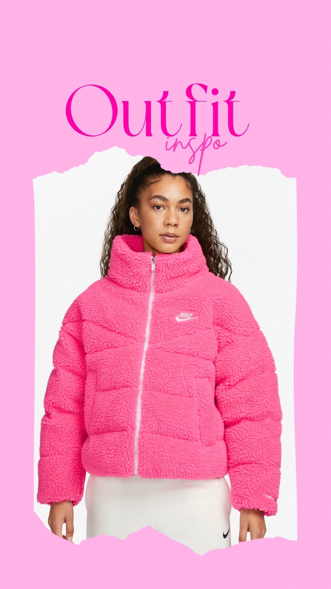 Barbiecore Sportswear | Nike Winter Jacket  | Pink Gym Oufit 

#LTKsalealert