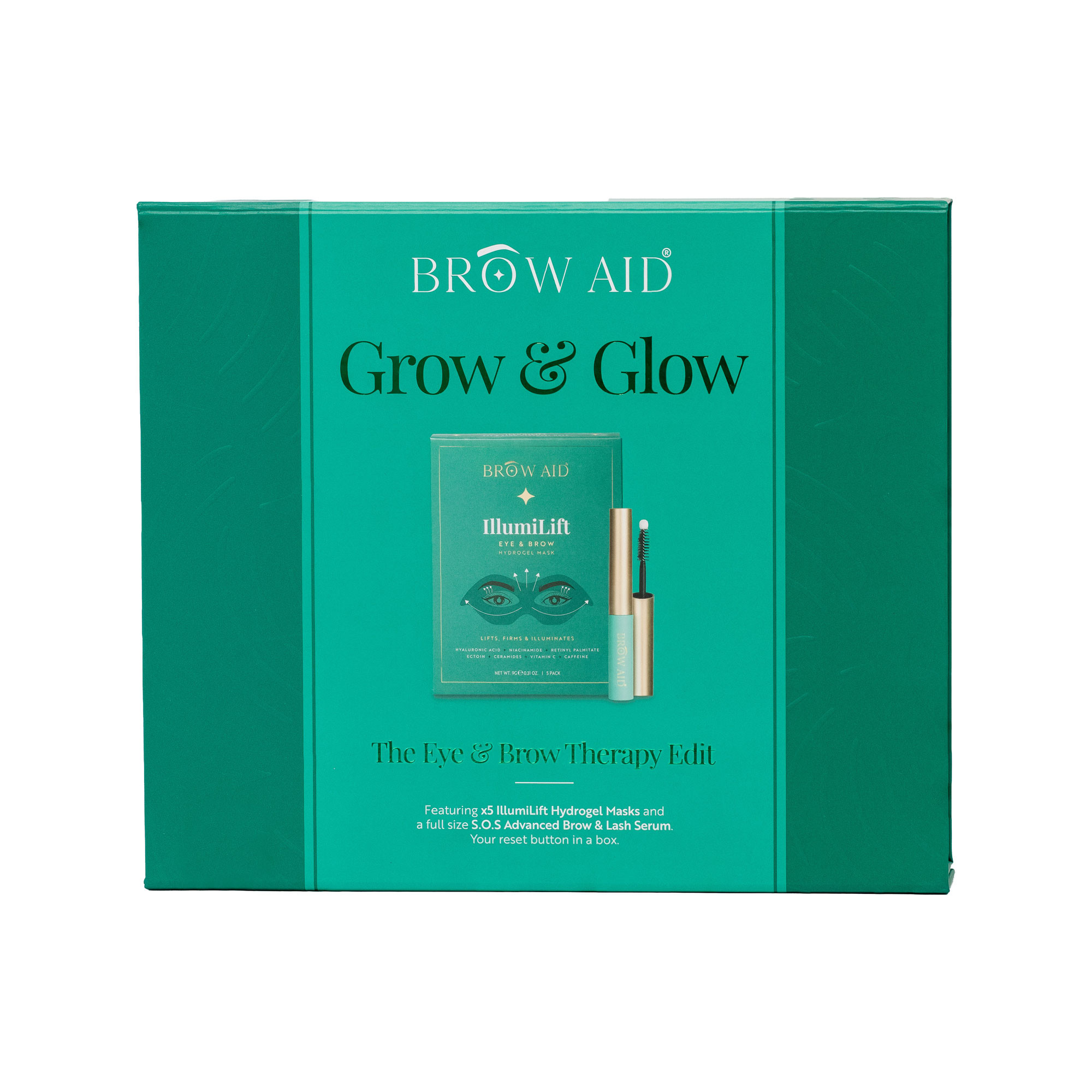 BROW AID Grow & Glow: The Eye & Brow Therapy Edit Gift Set - XM25 | Brown Thomas (IE)