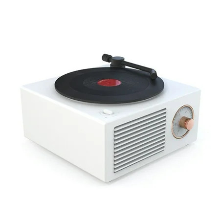 Multifunctional Mini Retro Record Player Turntable Bluetooth Speakers Loud Stereo Sound New | Walmart (US)